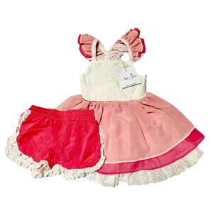 NWT Love & Grow Sea Princess Tunic Set Size 4T